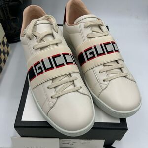Women's Gucci ace leather sneakers size 39.5 made in Italy